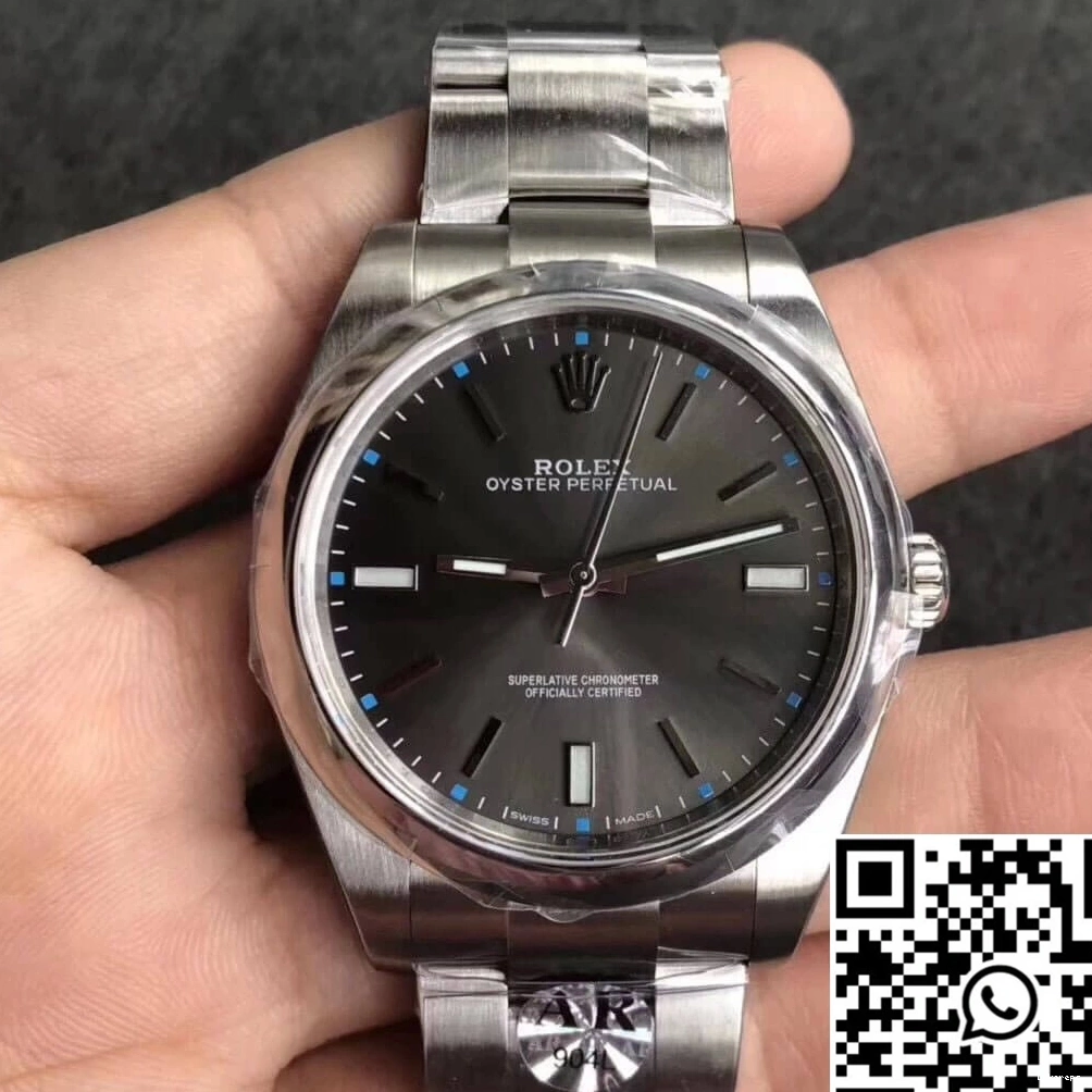 114300 1293 Perpetual Factory AR UrbanStyle Grey Oyster Rolex Dial 39MM 0811